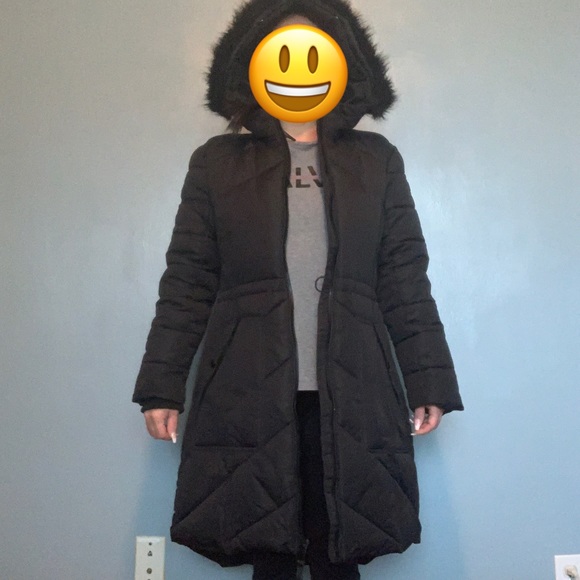 GUESS Black Parka - Picture 2 of 8